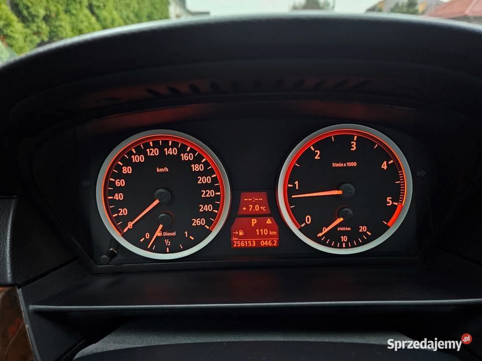 BMW 525d E60 20 163 2006 r Bogate Wyposażenie ASR (kontrola trakcji) Seria 5