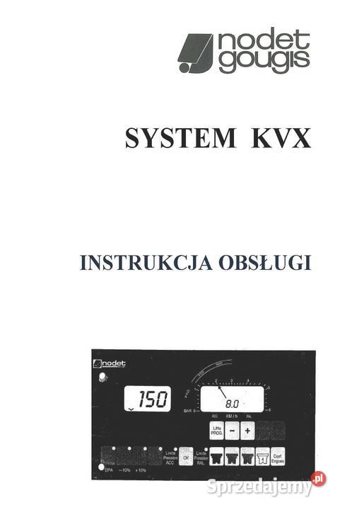 Nodet Gougis KVX Instrukcja obsługi sterownik Szamotuły