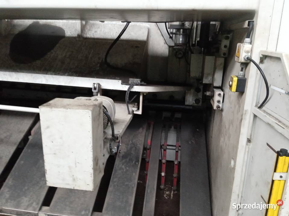 Nożyce gilotynowe hydrauliczne ERMAK CNC HVR łódzkie sprzedam
