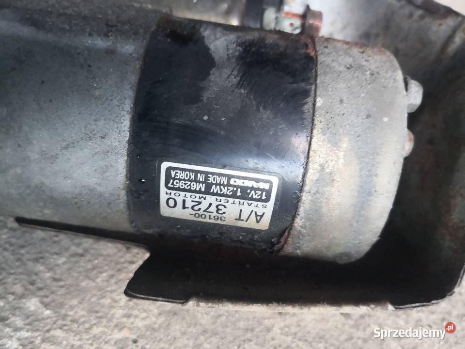 Hyundai santa fe 27 V6 rozrusznik Nowy Tomyśl sprzedam