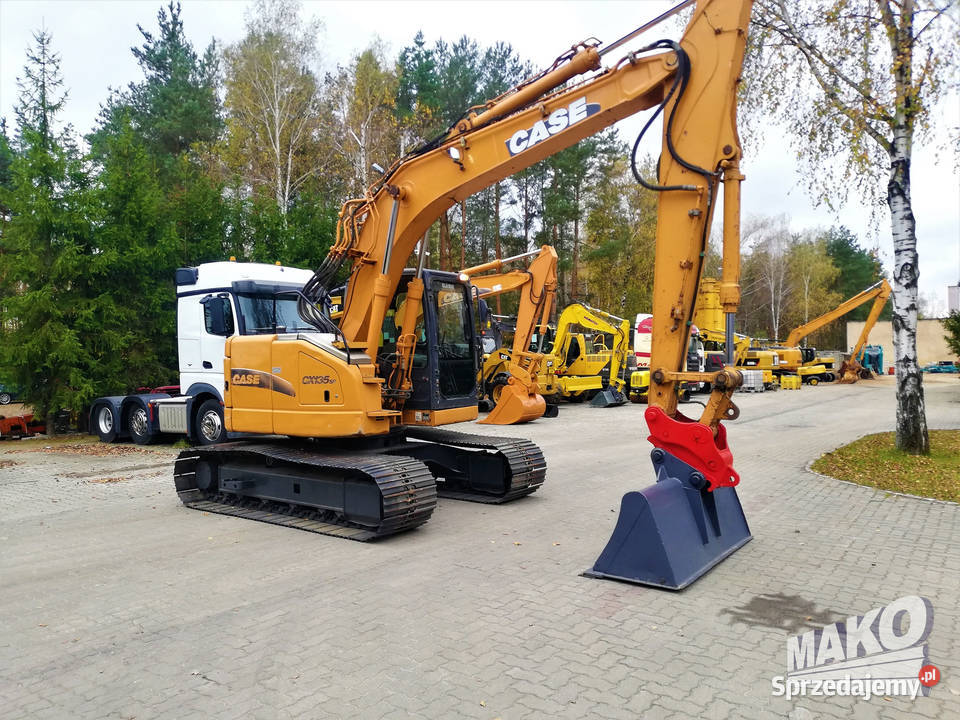Koparka Gąsienicowa CASE CX135SR 2007r 15t 90 Motoryzacja Ostrowiec Świętokrzyski