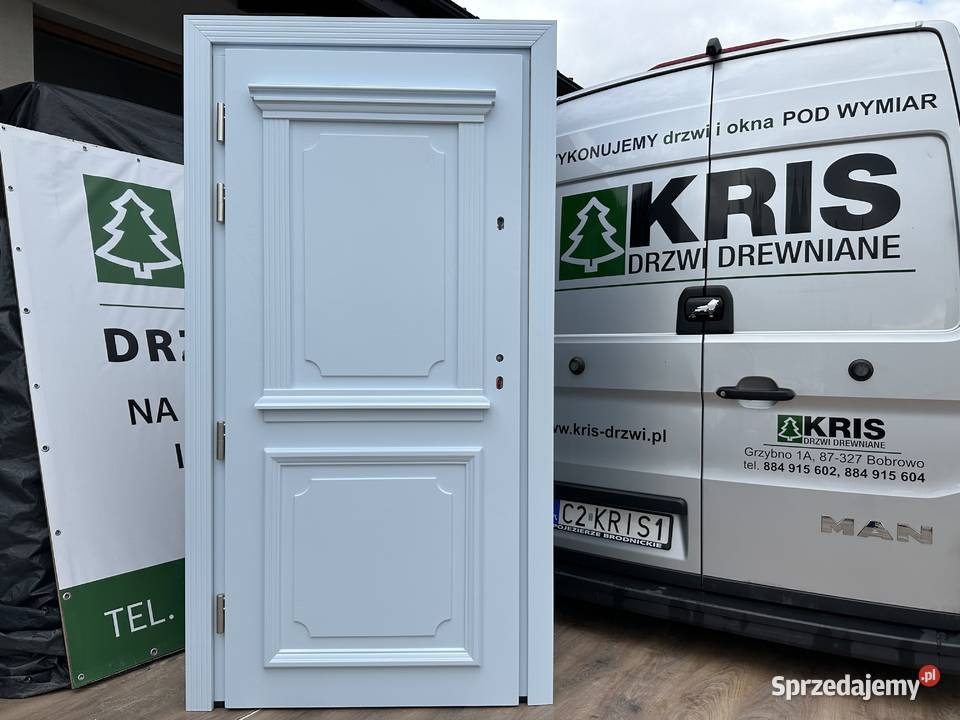 Drzwi REKI Angielskie DREWNIANE korony NAKAŻDY Grzybno