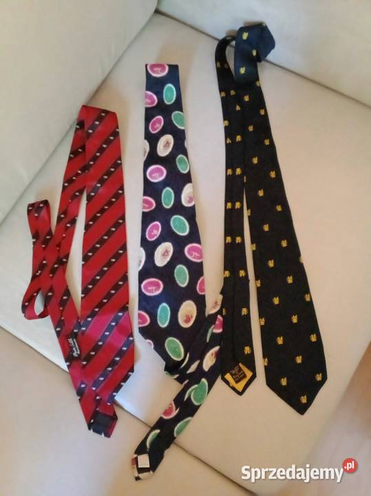Krawaty jedwabne łódzkie Łódź