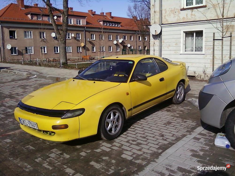 Toyota Celica welurowa tapicerka Celica Sobótka sprzedam