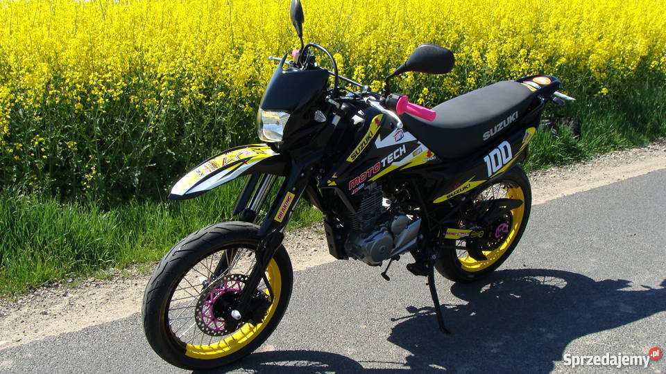 Suzuki DR 125 SM SUPERMOTO ZamianaSprzedaż Golub-Dobrzyń