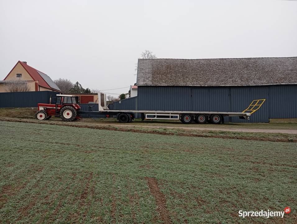Przyczepa do słomysiana naczepa 136x25 mSprzedam Gralewo sprzedam