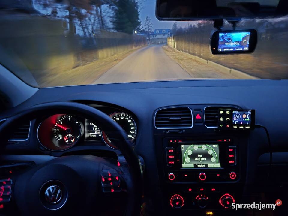 VW Golf VI 20 TDI Automat DSG 2013 mały przebieg elektryczne lusterka Golf