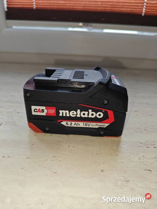 Akumulator bateria METABO 18V 52 Ah 2023r NOWA Akumulatory Akumulatory świętokrzyskie Skarżysko-Kamienna