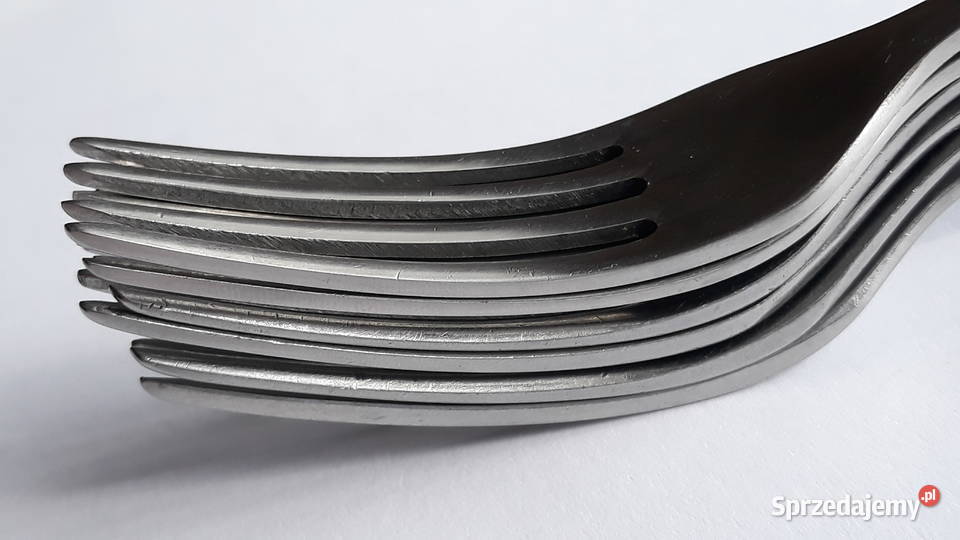 Widelce obiadowe 3 KŁOS Gerlach sztućce PRL Dąbrowa Górnicza