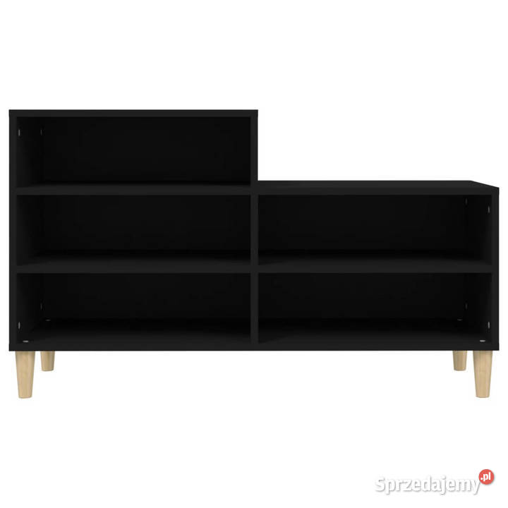 Szafka na buty czarna 102x36x60 materiał mazowieckie