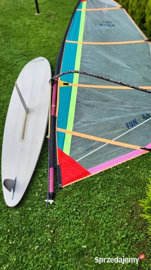 Deska windsurfingowa z żaglem Przemyśl