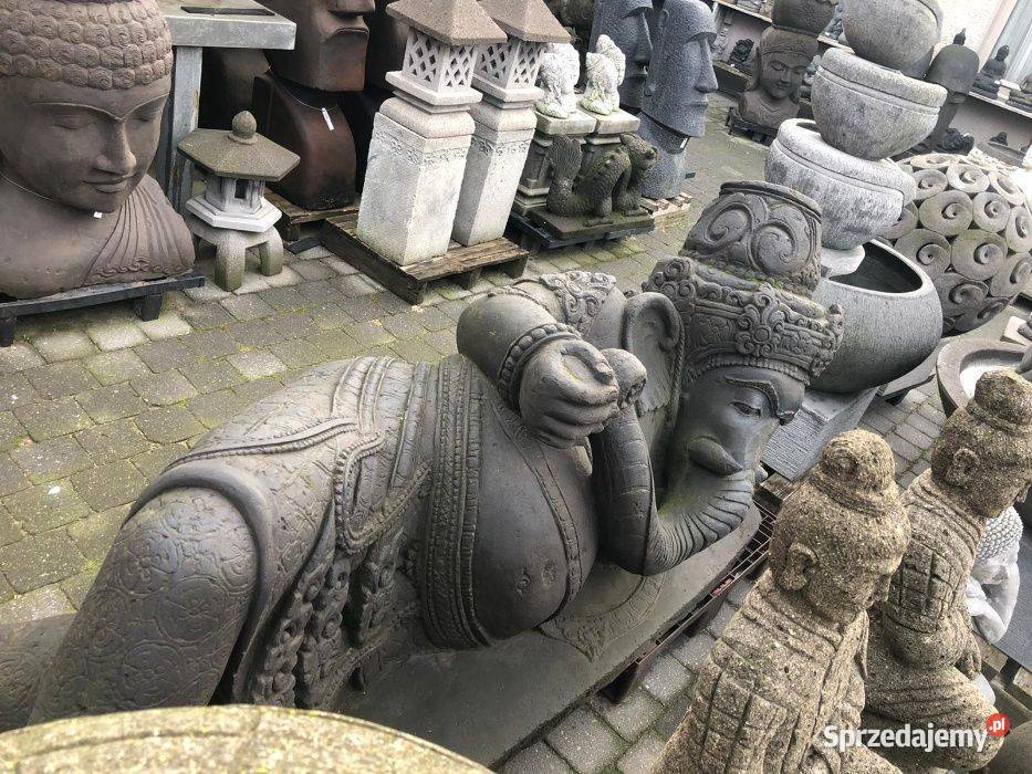 Ganesha Ganpati Ganeśa imponująca rzeźba z Szczecin