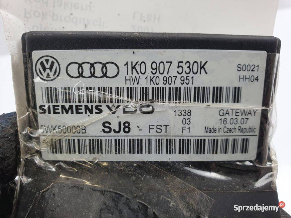 MODUŁ SKODA OCTAVIA II 1K0907530K Lipno