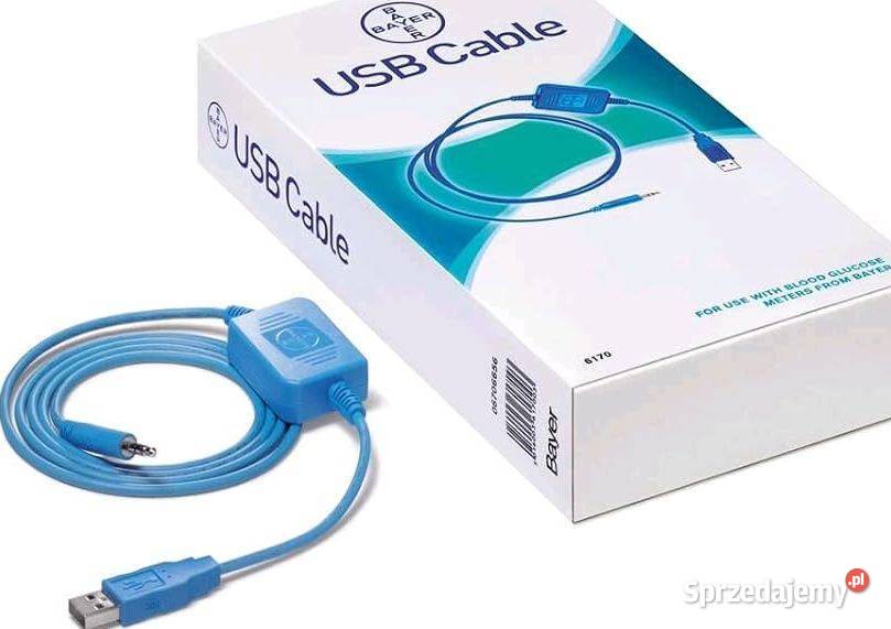 Przewód USB Bayer 6170 do glukometru Contour