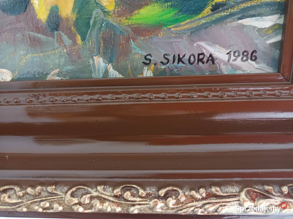 Obraz na płótnie kwiaty w wazonie akwarela Aleksandrów Łódzki sprzedam