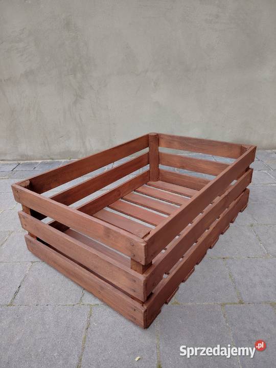 Drewniane Skrzynki Ozdobne na Kwiaty Kwietnik Blizanów Drugi