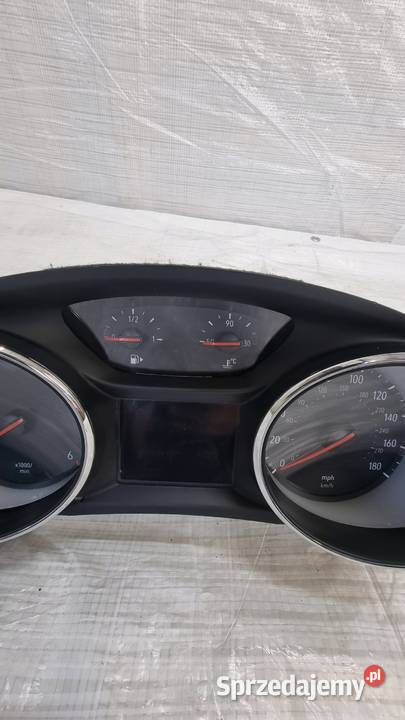 LICZNIK ZEGARY OPEL ASTRA K V ANGLIK UK 39143417