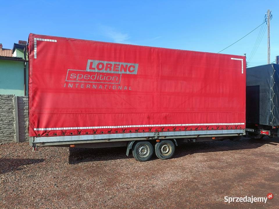 Konstrukcja plandeka przyczepy Agados Dona sprzedam