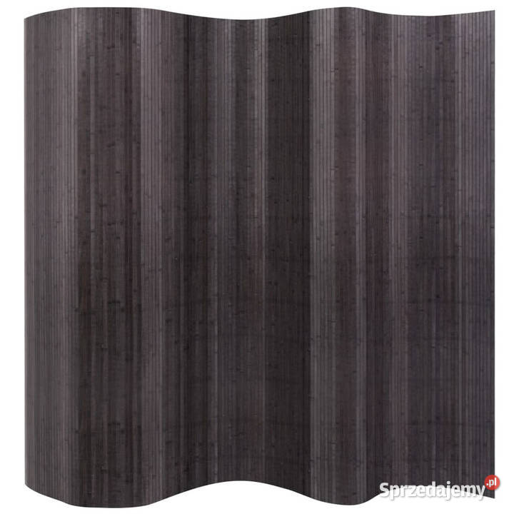 Bambusowy parawan kolor szary 250 x 165 WM244611 Warszawa