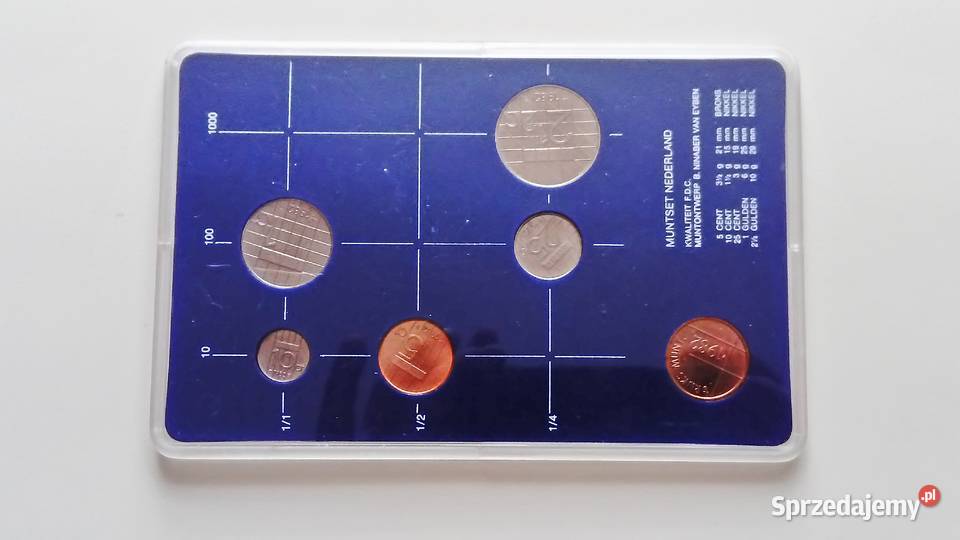 Zestaw rocznikowy monet 1982 r Numizmatyka Mosina