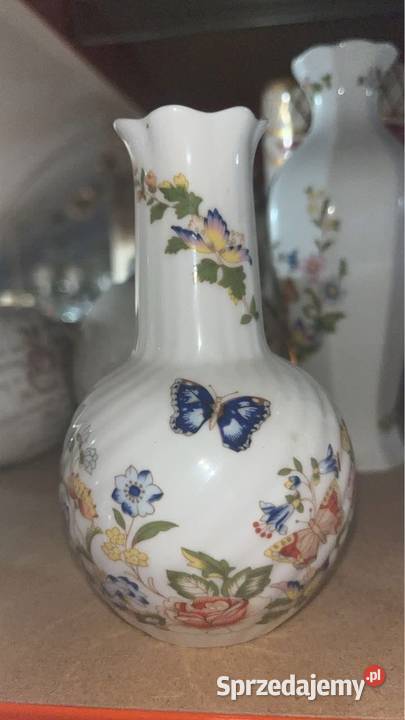 Wazonik Cottage Garden Aynsley Made in England O Gdańsk