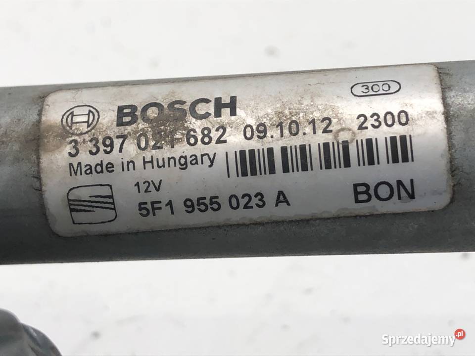 MECHANIZM WYCIERACZEK PRZÓD SEAT LEON III