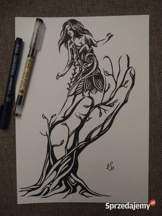 Rysunek z dłoni cienk blok t A4 250 gm2