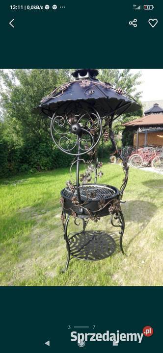 Grill gril ogrodowy ozdobny ocynkowany małopolskie Wieliczka