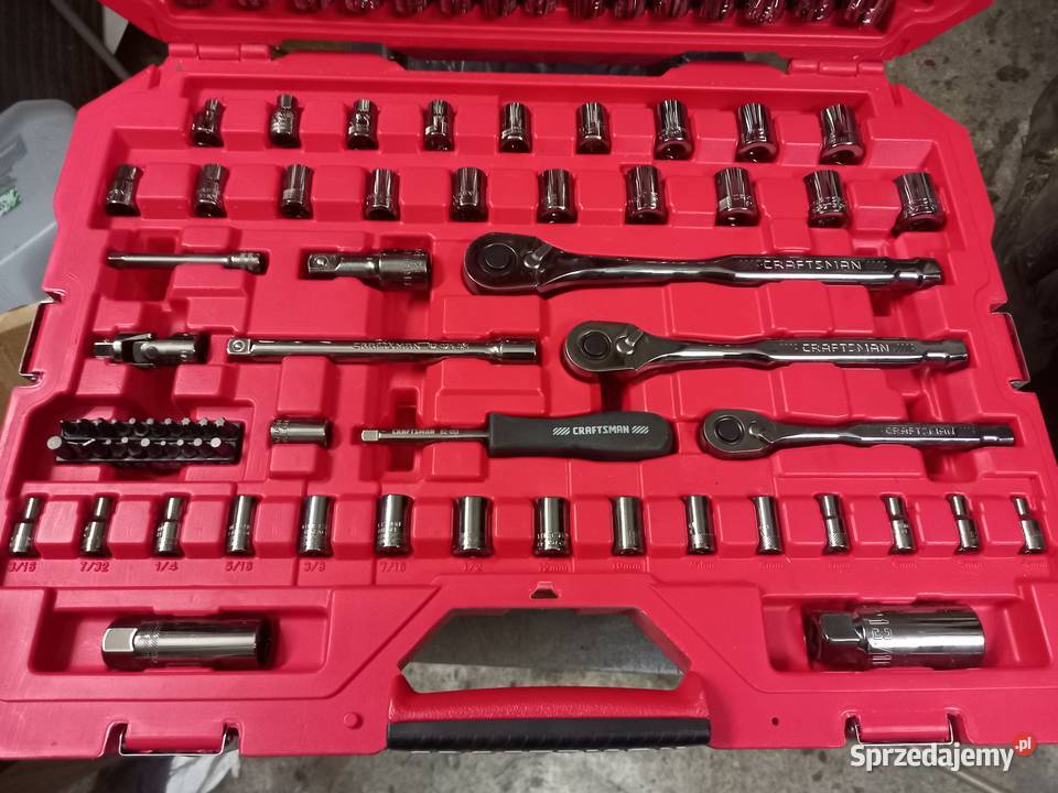 ZESTAW KLUCZY NASADOWYCH CRAFTSMAN NOWY