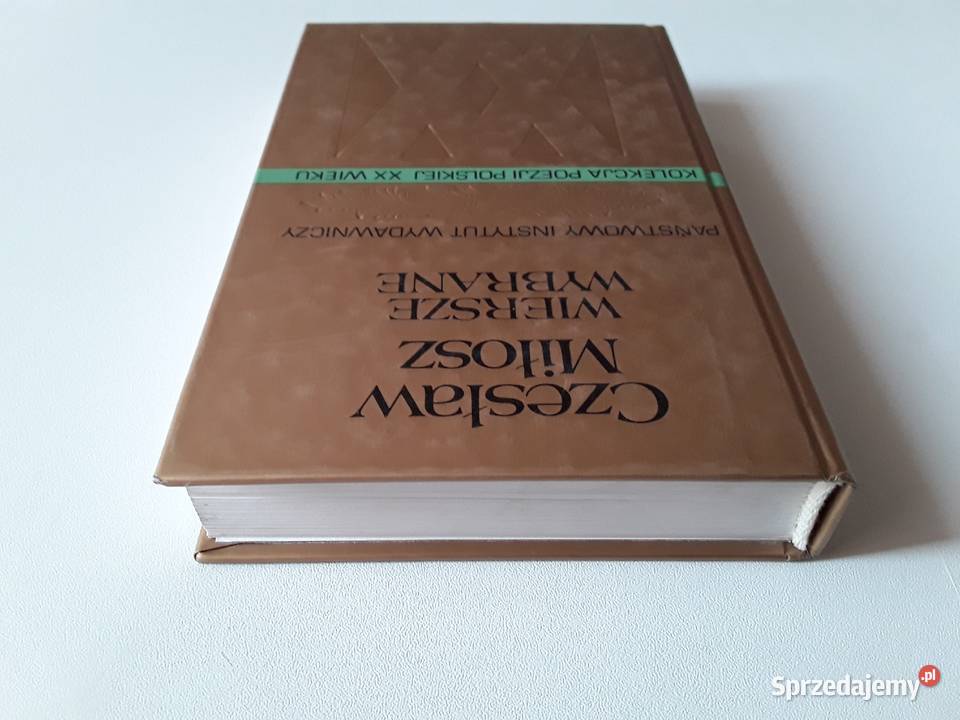WIERSZE WYBRANE Czesław Miłosz Książki i Podręczniki lubuskie Gorzów Wielkopolski sprzedam