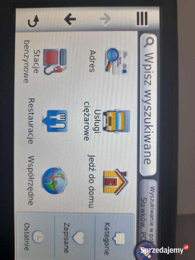 Nawigacja samochodowa Garmin Dezl 760 Tir Sławków