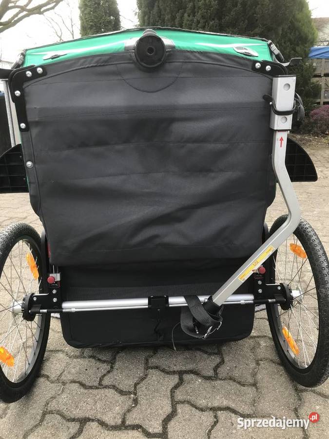 Przyczepka rowerowa Qeridoo Kidgoo2 Kranów sprzedam