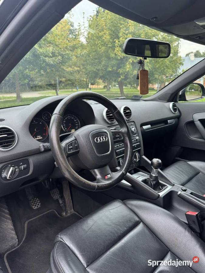 Audi A3 8P Sline Sportback 19 TDI 2009 Zarejestrowany w Polsce Biała Podlaska