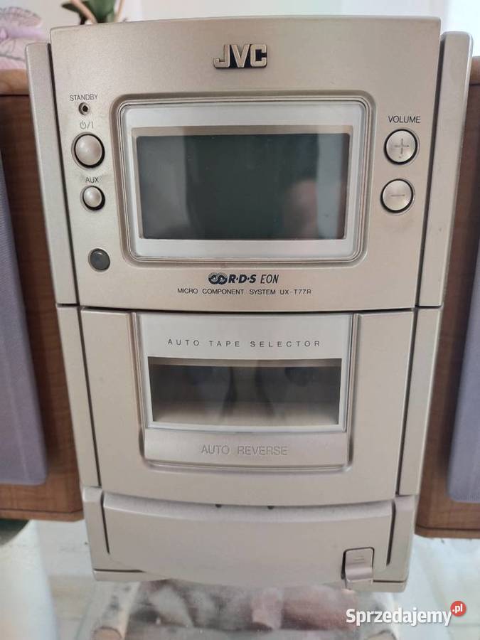 Wieża JVC z CD i magnetofonem kasetowym Bydgoszcz sprzedam