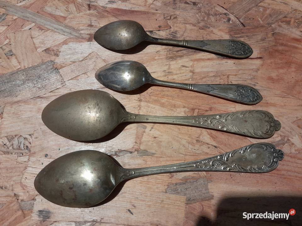 Stare łyżki łyżeczki sztućce łyżka łyżeczka Pozostałe śląskie Dąbrowa Górnicza