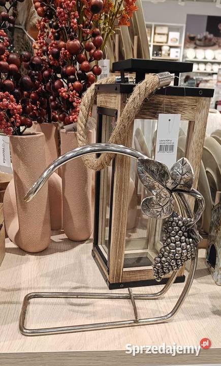Platerowany stojak na wino z motywem winogron Warszawa