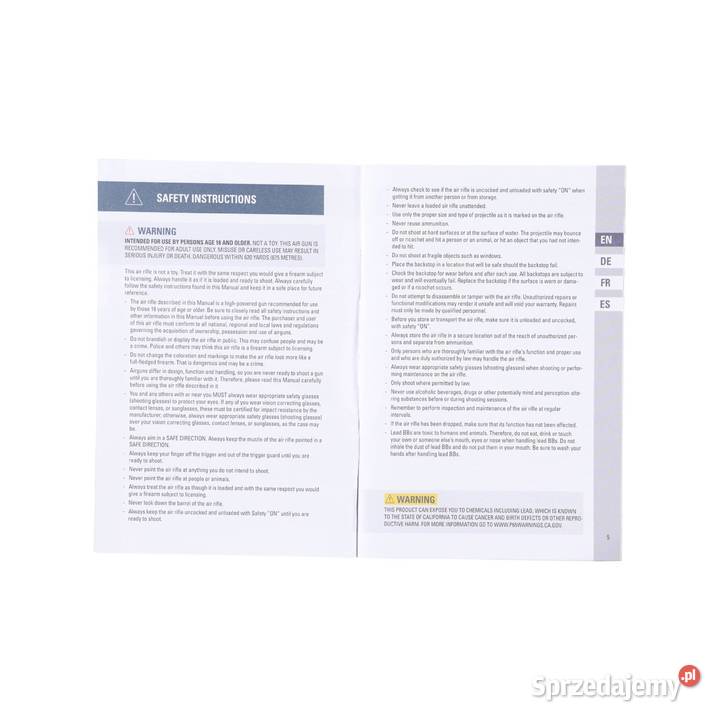 Wiatrówka Diana Trailscout CO2 drewno 45 mm Warszawa