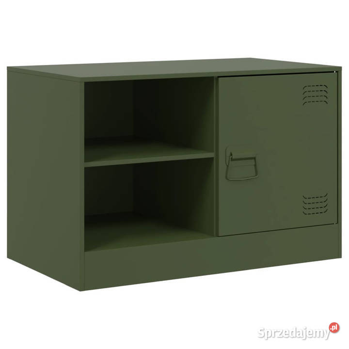 Szafka pod telewizor oliwkowa 67x39x44 stalowa Warszawa
