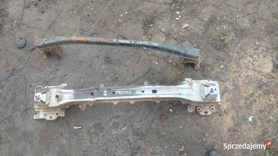MAZDA 6 GH belka przód zderzaka Wzmocnienia, belki i wsporniki Kielce