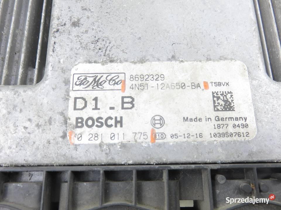 STEROWNIK VOLVO V50 16 D 4N5112A650BA 0281011775 osobowe małopolskie