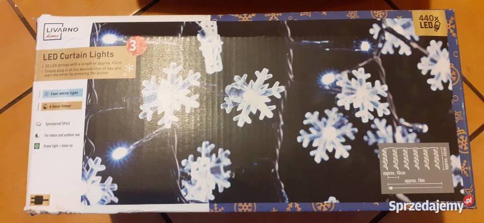 Girlandakurtyna Livarno440 LEDdługość Tuszkowo
