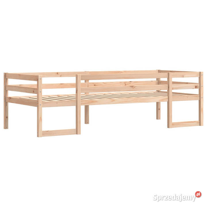 Rama łóżka dzieci lite drewno sosnowe 90x190 195cm sprzedam