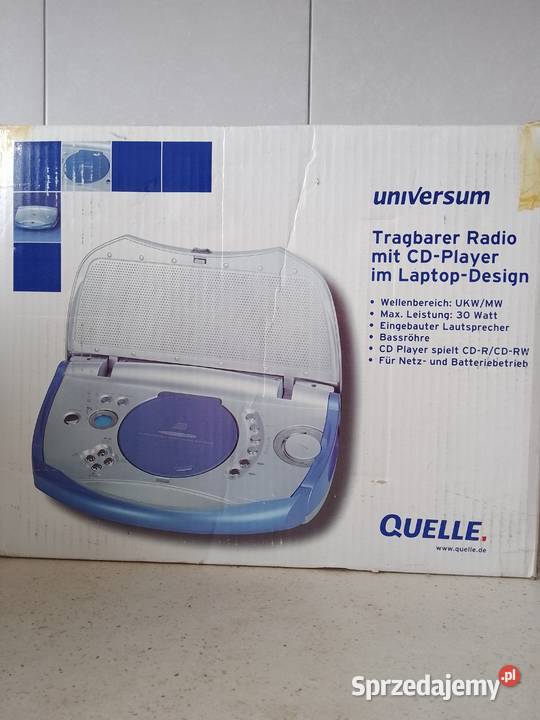 UNIVERSUM DCDR 1026 Radio CD PLAY LAPT DESIGN Konin