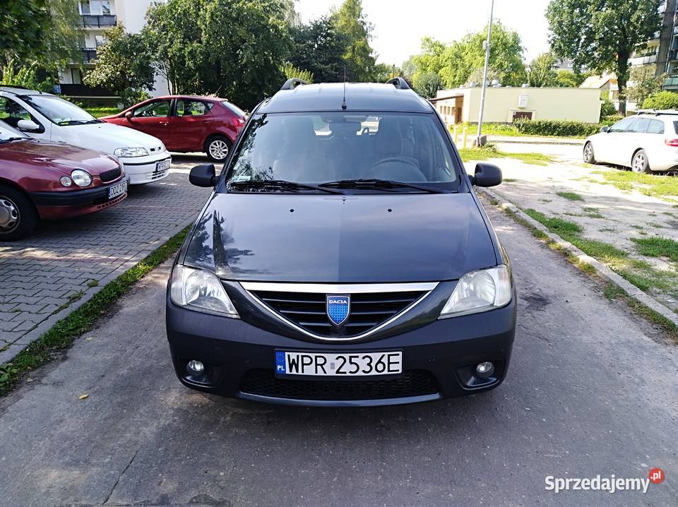 Dacia Logan 15d 2008r 7osobowa Rok produkcji 2008 Pruszków sprzedam