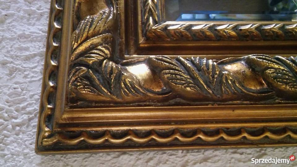 Lustro kryształowe antyk okazja