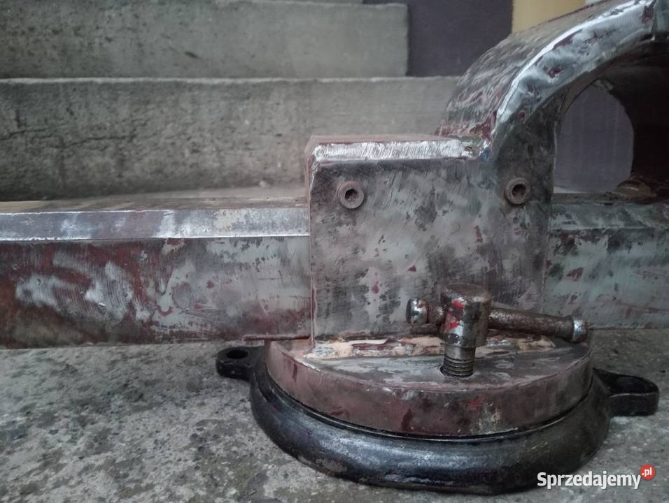 Duże imadło 170 mm stalowe