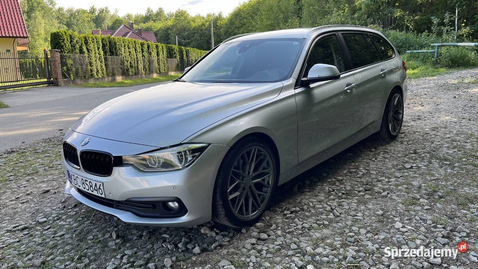BMW 3 F31 20D 150 2017 r bezwypadkowy garażowany Brzeźnica
