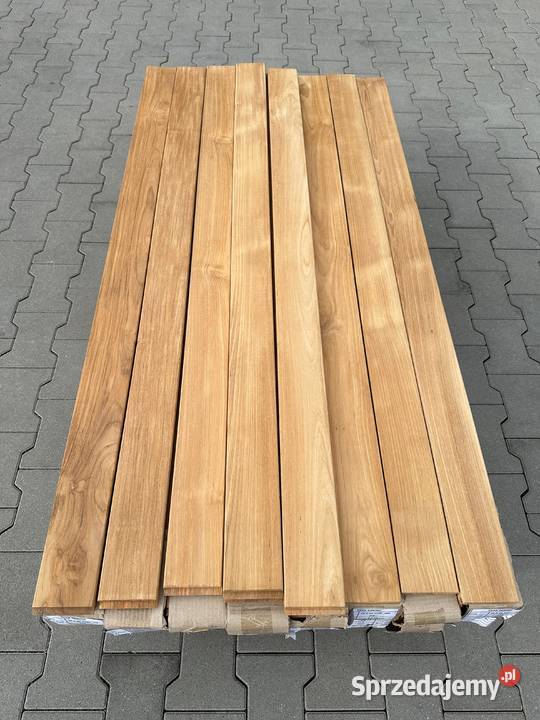 DESKA TARASOWA EGZOTYCZNA TEAK 20X90MM Prusice