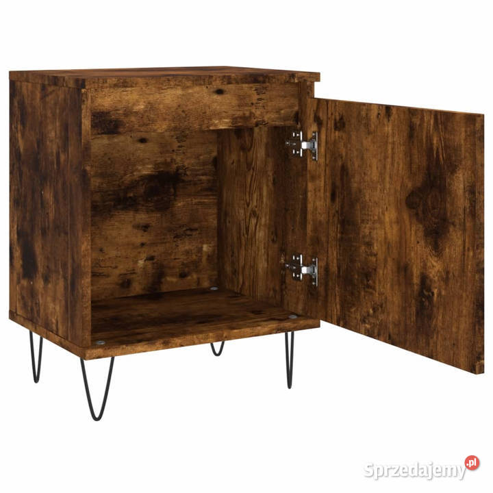 Szafki nocne 2 przydymiony dąb 40x30x50 WM826839 Nocne Warszawa
