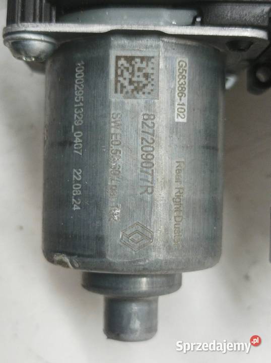 MECHANIZM SZYBY PRAWY TYŁ EU 827209077R
